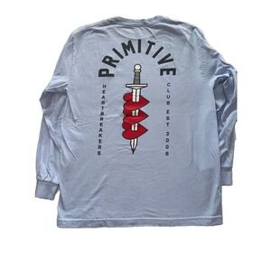 Primitive Long Sleeve T-Shirt Powder Blue